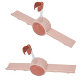 2Pcs Shower Head Holder Angle Adjustable Waterproof Moistureproof Shower Rack Hanging