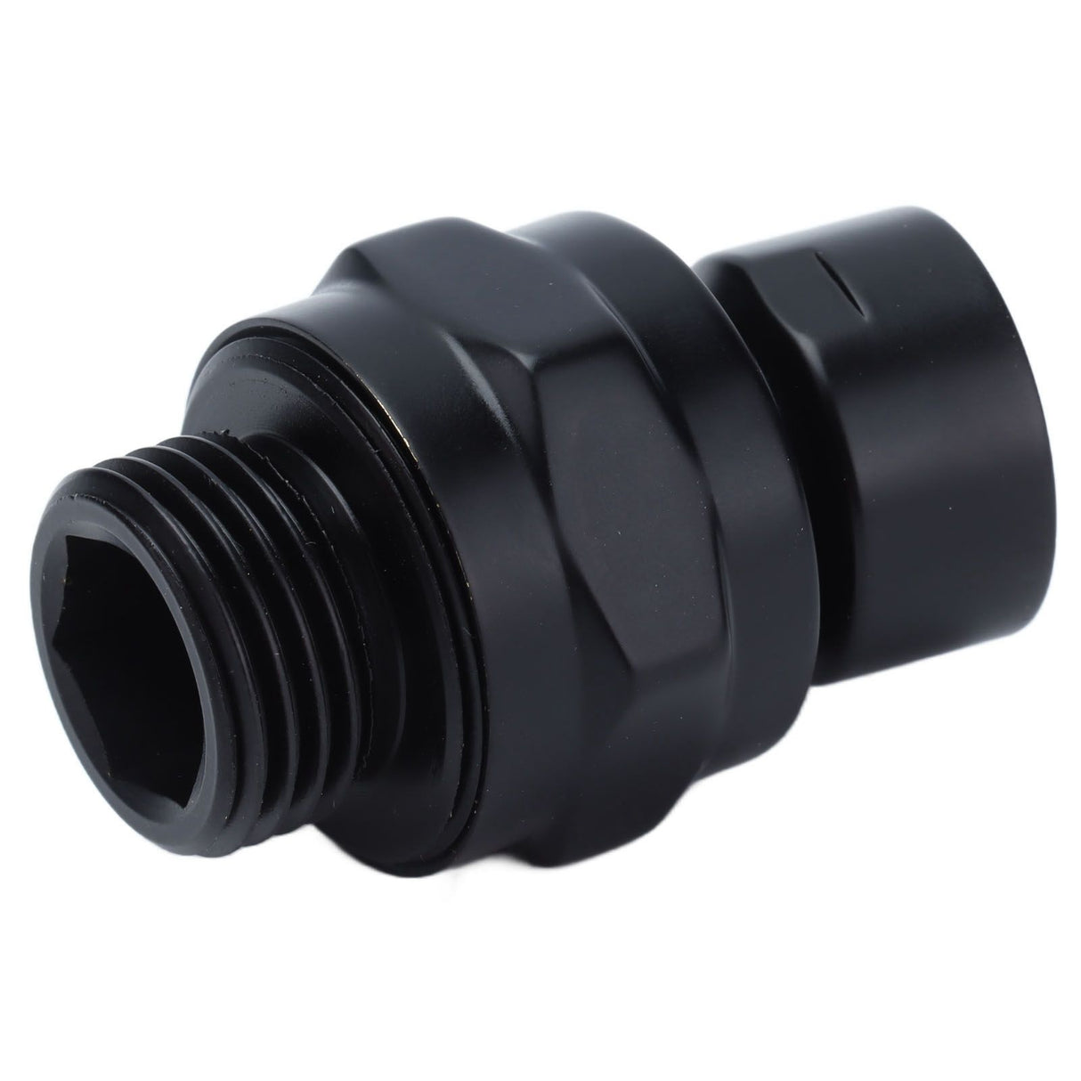 G1/2 Top Shower Adapter Adjustable Copper Shower Head Holder Home Bathroom Accessory Black
