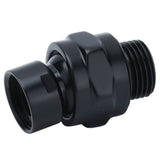 G1/2 Top Shower Adapter Adjustable Copper Shower Head Holder Home Bathroom Accessory Black