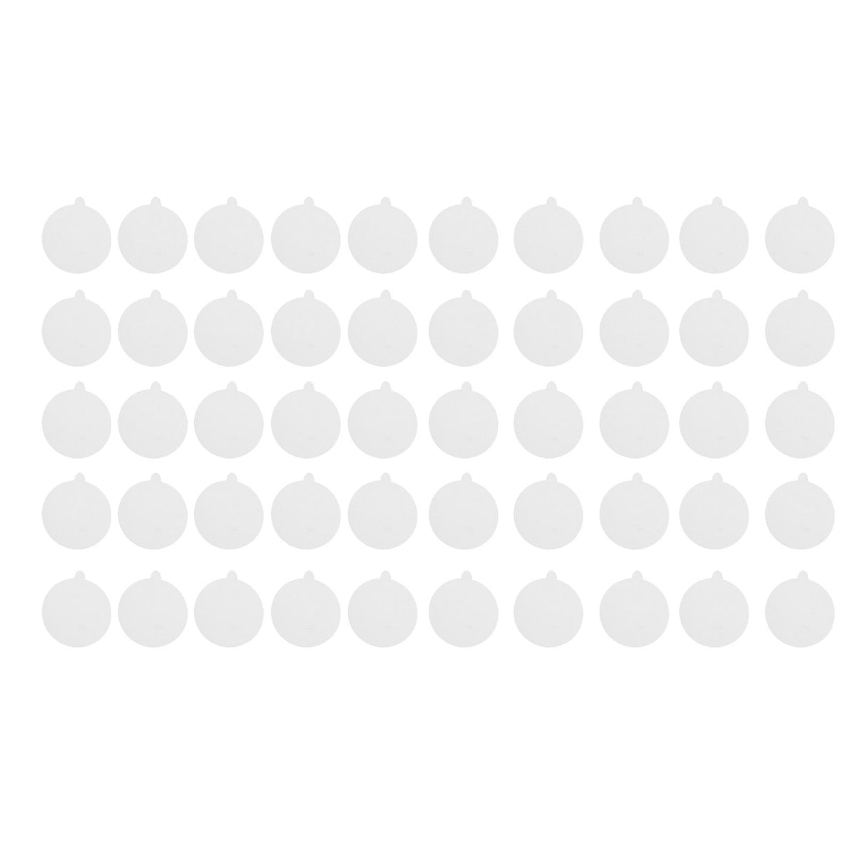 Disposable Shower Drain Hair Catcher Sink Strainer Anti Clogging Mesh Stickers for Bathroom SuppliesRound 50PCS 9x9cm