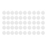 Disposable Shower Drain Hair Catcher Sink Strainer Anti Clogging Mesh Stickers for Bathroom SuppliesRound 50PCS 9x9cm