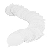 Disposable Shower Drain Hair Catcher Sink Strainer Anti Clogging Mesh Stickers for Bathroom SuppliesRound 50PCS 9x9cm