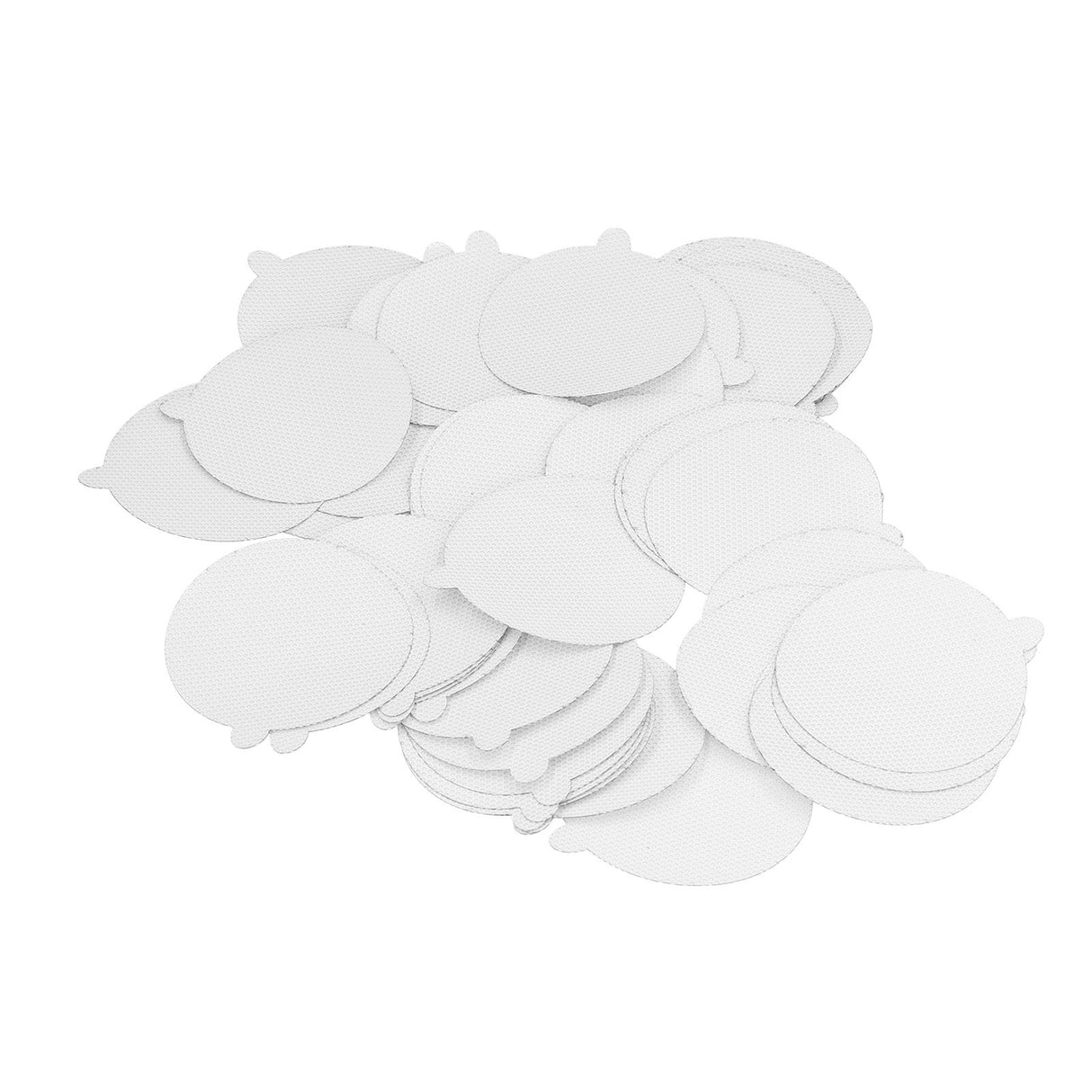 Disposable Shower Drain Hair Catcher Sink Strainer Anti Clogging Mesh Stickers for Bathroom SuppliesRound 50PCS 9x9cm