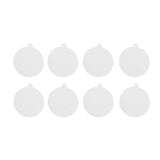 Disposable Shower Drain Hair Catcher Sink Strainer Anti Clogging Mesh Stickers for Bathroom SuppliesRound 50PCS 9x9cm