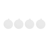 Disposable Shower Drain Hair Catcher Sink Strainer Anti Clogging Mesh Stickers for Bathroom SuppliesRound 50PCS 9x9cm