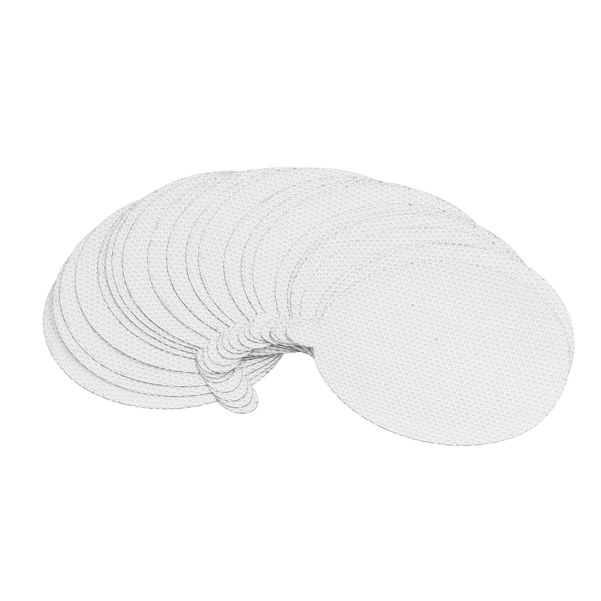 Disposable Shower Drain Hair Catcher Sink Strainer Anti Clogging Mesh Stickers for Bathroom SuppliesRound 50PCS 9x9cm