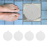 Disposable Shower Drain Hair Catcher Sink Strainer Anti Clogging Mesh Stickers for Bathroom SuppliesRound 50PCS 9x9cm