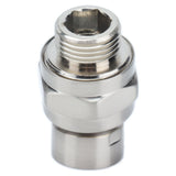 G1/2 Shower Head Adapter Copper Shower Diverter Valve for Home Bathroom Top Spray Accessories Brushed