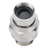 G1/2 Shower Head Adapter Copper Shower Diverter Valve for Home Bathroom Top Spray Accessories Brushed - Extra Image