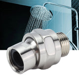 G1/2 Shower Head Adapter Copper Shower Diverter Valve for Home Bathroom Top Spray Accessories Brushed