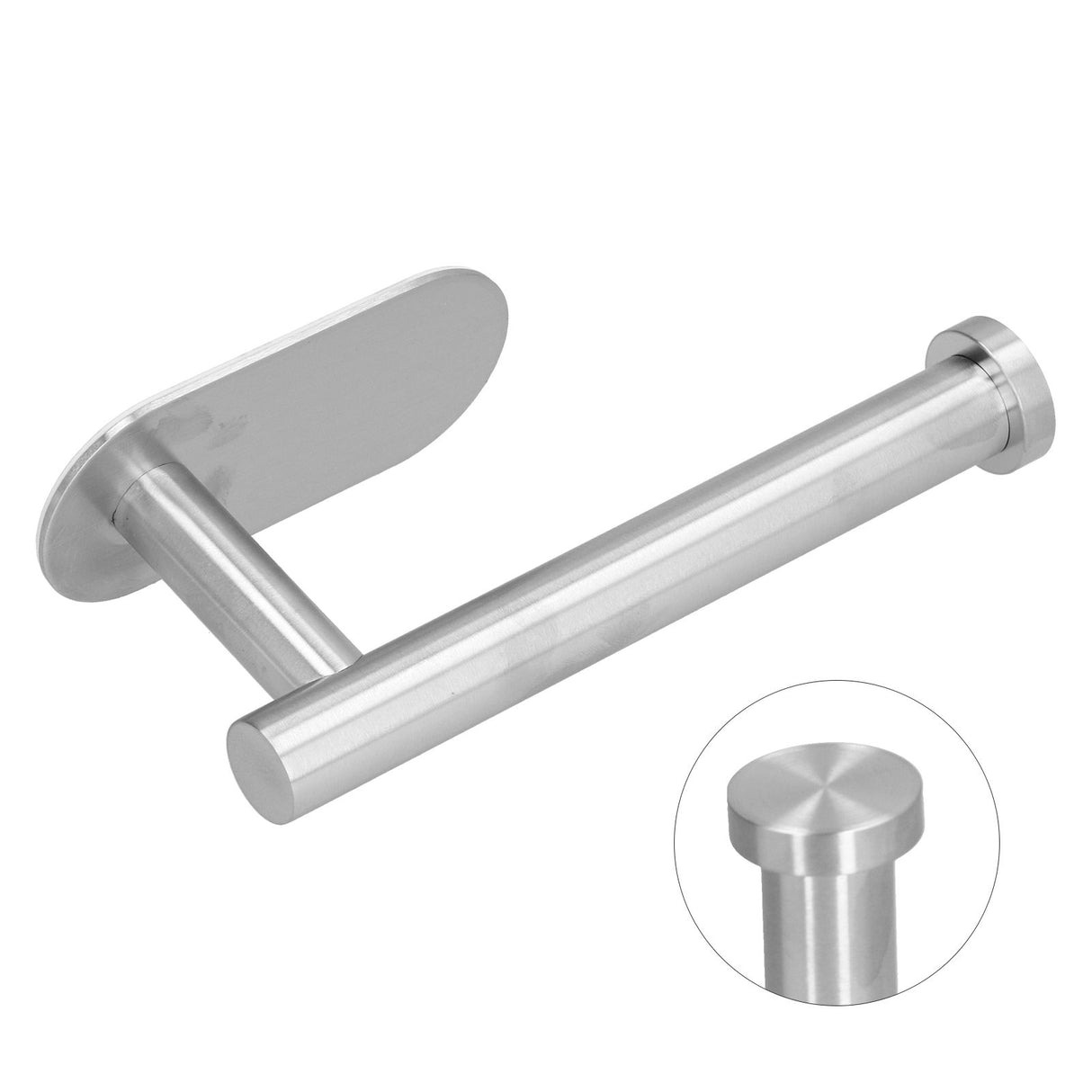 304 Stainless Steel Paper Towel Holder No Punch Tissue Rack for Bathroom Kitchen Hotel Laundry Room