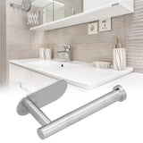 304 Stainless Steel Paper Towel Holder No Punch Tissue Rack for Bathroom Kitchen Hotel Laundry Room - Extra Image