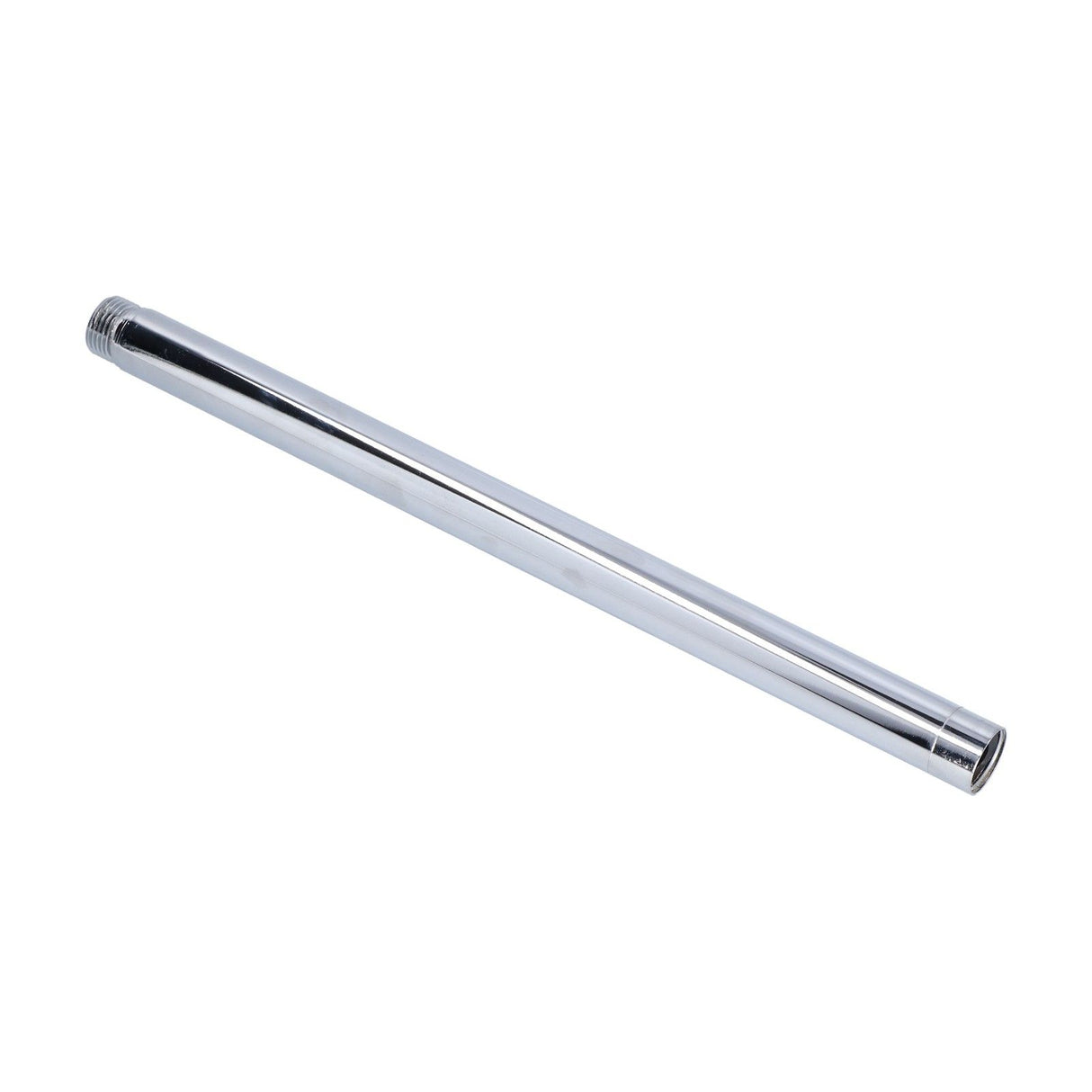 30cm/12in Shower Arm G1/2in Stainless Steel Shower Arm with Polished Chrome Finish Easy to Install and Clean for Bathroom and Toilet