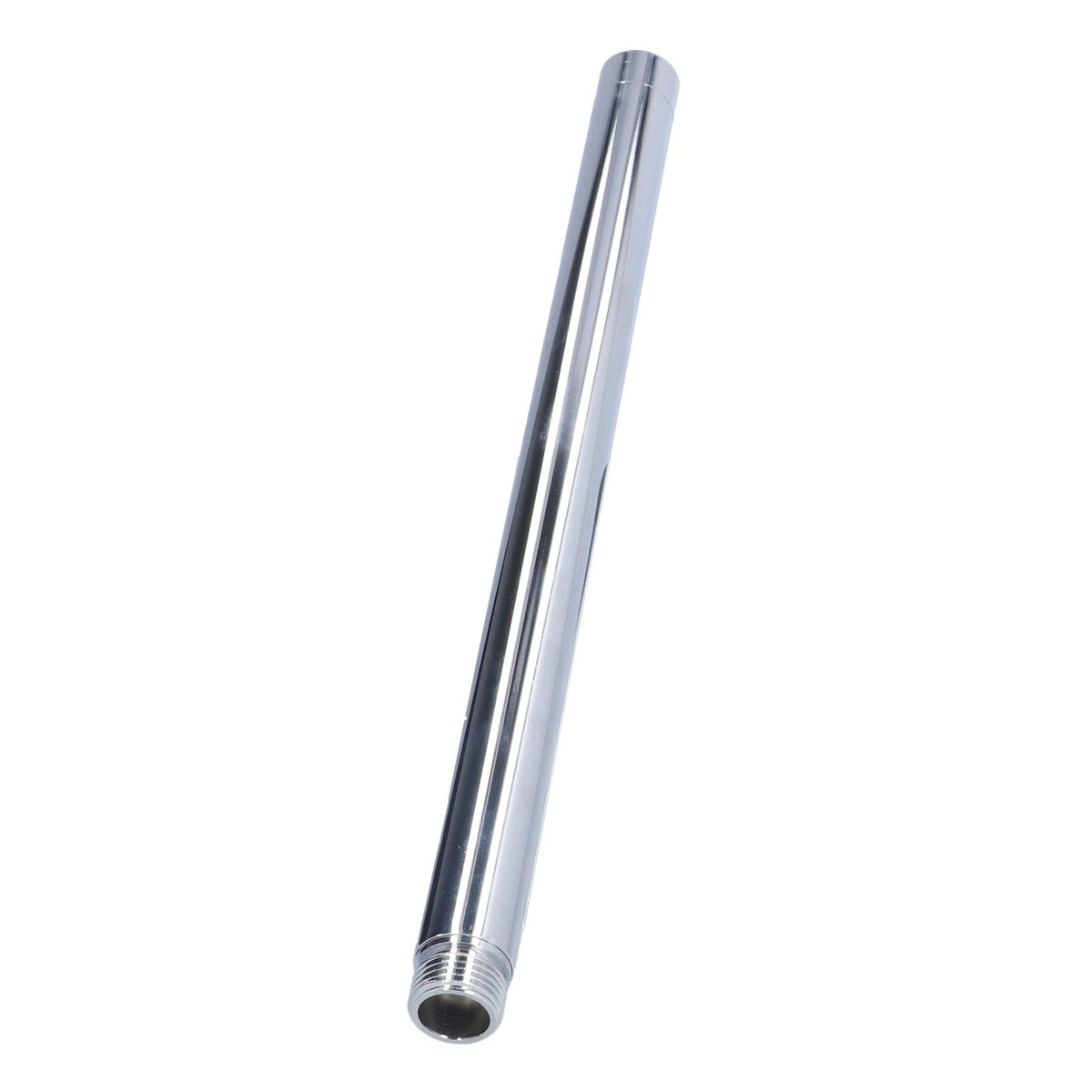 30cm/12in Shower Arm G1/2in Stainless Steel Shower Arm with Polished Chrome Finish Easy to Install and Clean for Bathroom and Toilet