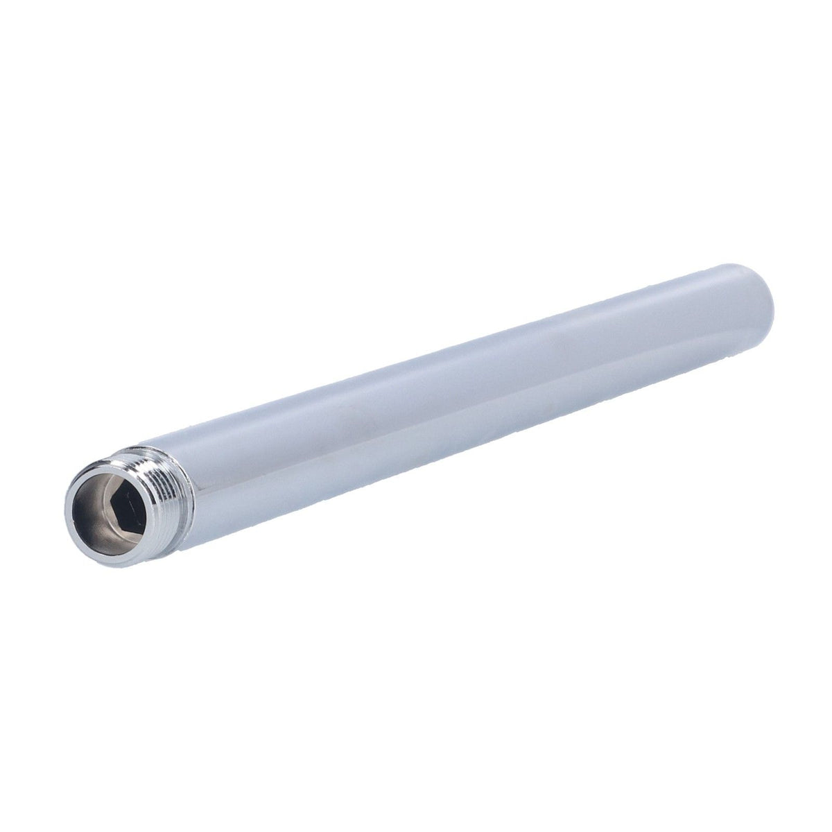 30cm/12in Shower Arm G1/2in Stainless Steel Shower Arm with Polished Chrome Finish Easy to Install and Clean for Bathroom and Toilet