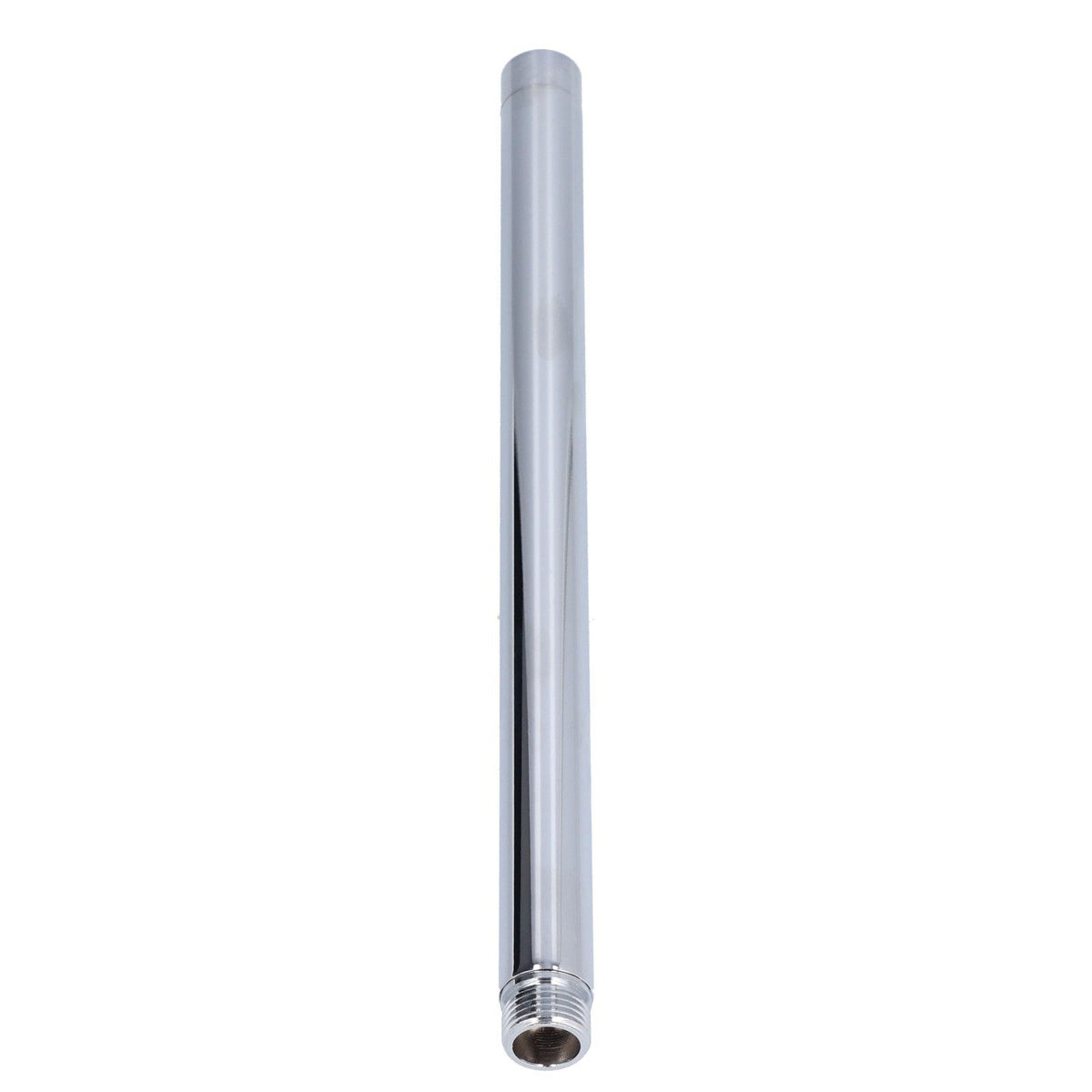 30cm/12in Shower Arm G1/2in Stainless Steel Shower Arm with Polished Chrome Finish Easy to Install and Clean for Bathroom and Toilet