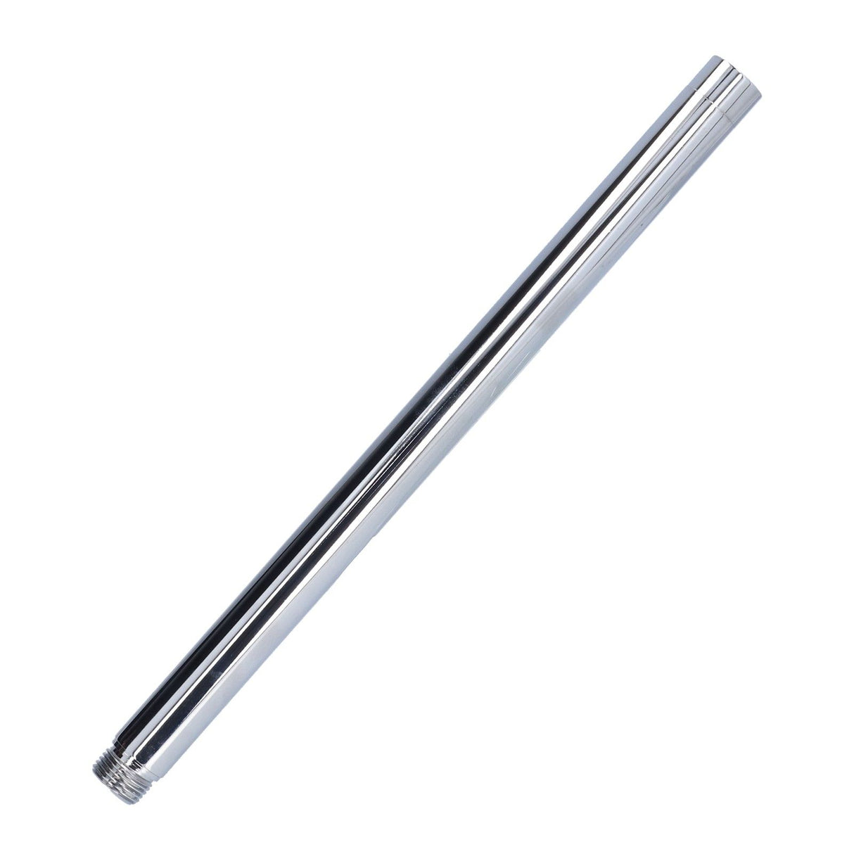 30cm/12in Shower Arm G1/2in Stainless Steel Shower Arm with Polished Chrome Finish Easy to Install and Clean for Bathroom and Toilet