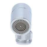 720° Rotatable Sink Faucet Aerator Sprayer Head with 2 Water Outlet Modes 4 Layers Net FilterM24 Male Thread - Side View