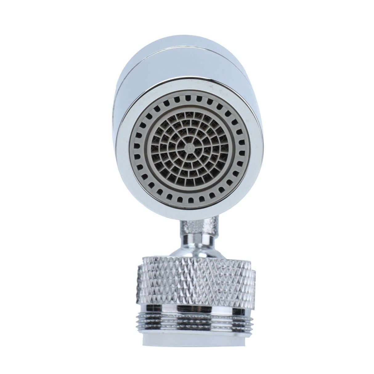 720° Rotatable Sink Faucet Aerator Sprayer Head with 2 Water Outlet Modes 4 Layers Net FilterM24 Male Thread