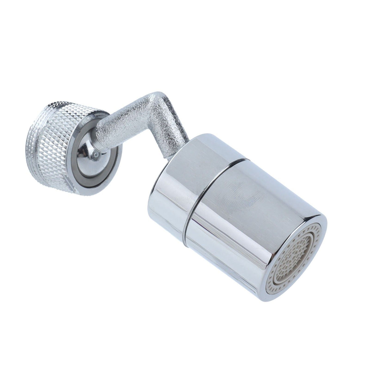 720° Rotatable Sink Faucet Aerator Sprayer Head with 2 Water Outlet Modes 4 Layers Net FilterM24 Male Thread