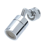 720° Rotatable Sink Faucet Aerator Sprayer Head with 2 Water Outlet Modes 4 Layers Net FilterM24 Male Thread - Low Angle