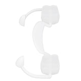 Vampire Fangs Retractable False Tooth with Tooth Repair Beads Halloween Costume Cosplay Party Props
