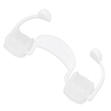 Vampire Fangs Retractable False Tooth with Tooth Repair Beads Halloween Costume Cosplay Party Props - Low Angle