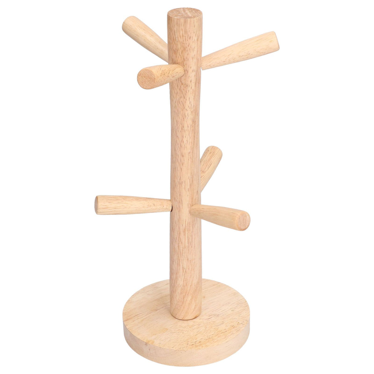 Mug Rack Wooden Thickened Durable Anti Rust Multifunctional Coffee Mug Holder for Home Office Hotel