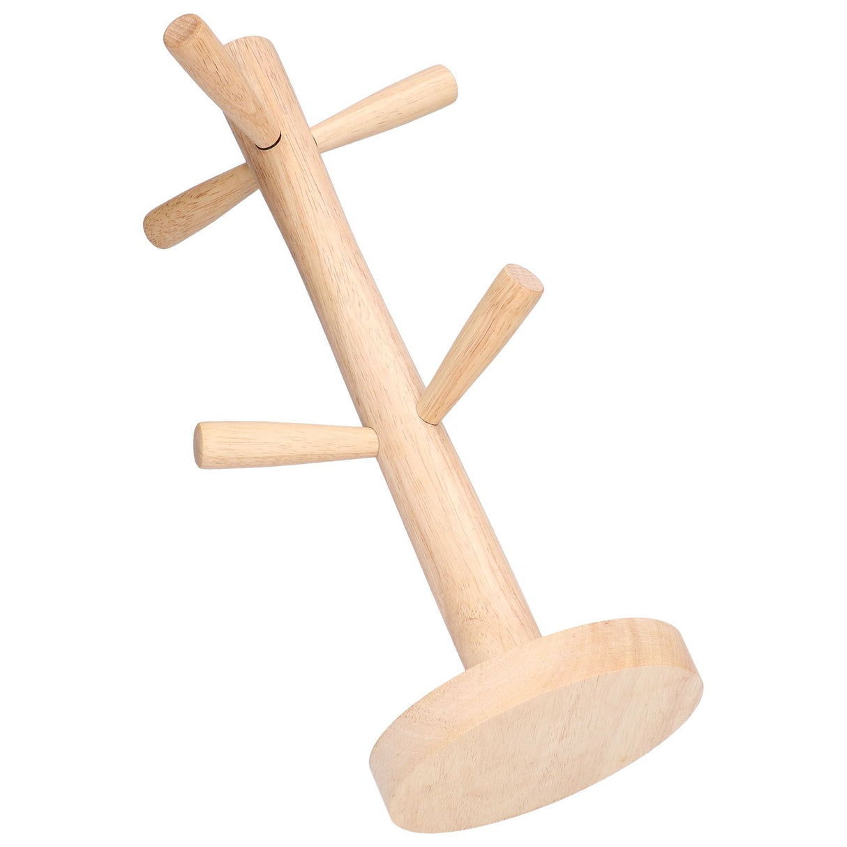 Mug Rack Wooden Thickened Durable Anti Rust Multifunctional Coffee Mug Holder for Home Office Hotel