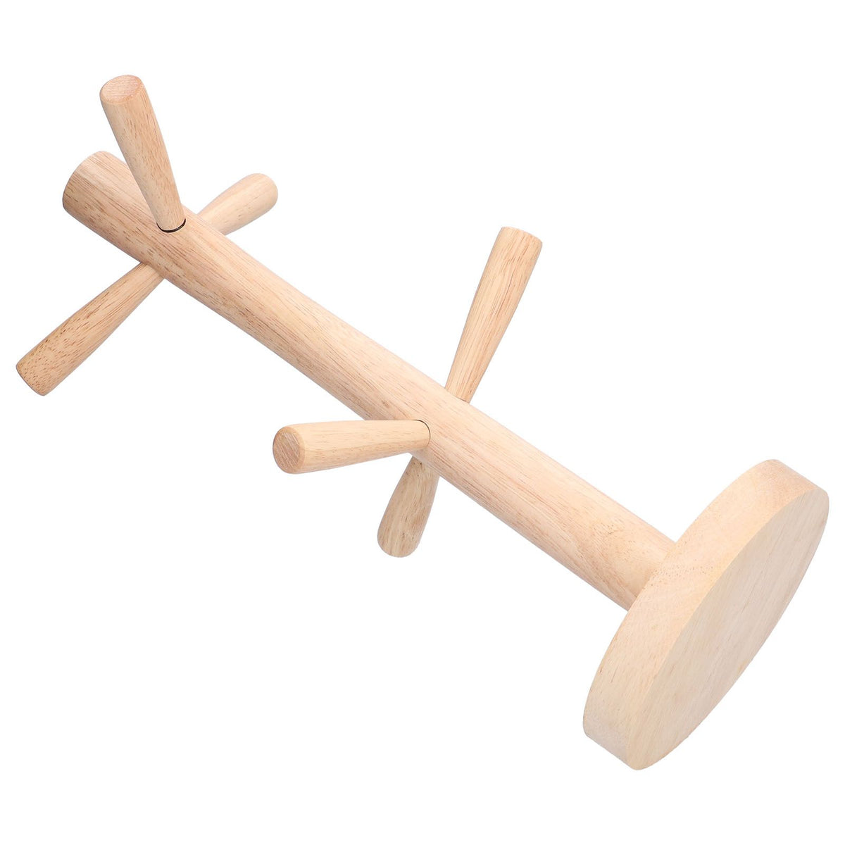 Mug Rack Wooden Thickened Durable Anti Rust Multifunctional Coffee Mug Holder for Home Office Hotel