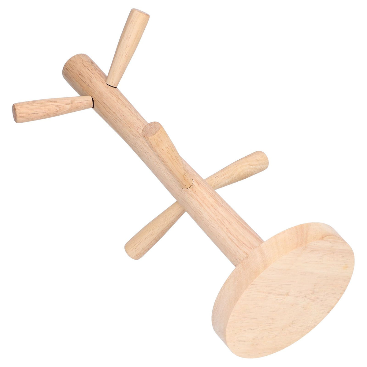 Mug Rack Wooden Thickened Durable Anti Rust Multifunctional Coffee Mug Holder for Home Office Hotel