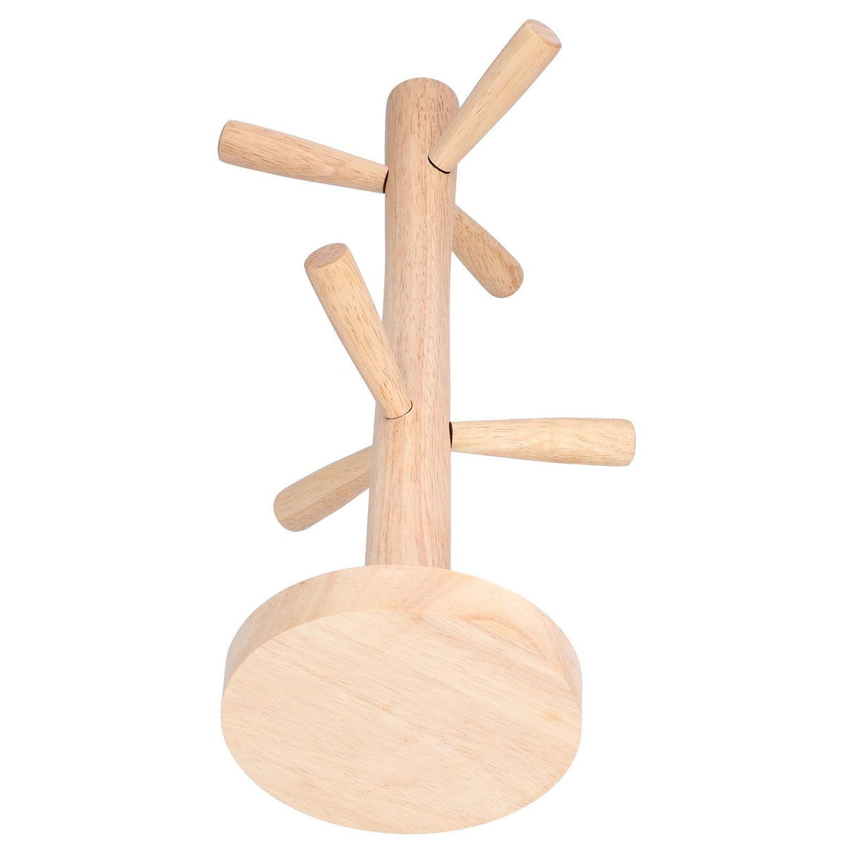 Mug Rack Wooden Thickened Durable Anti Rust Multifunctional Coffee Mug Holder for Home Office Hotel
