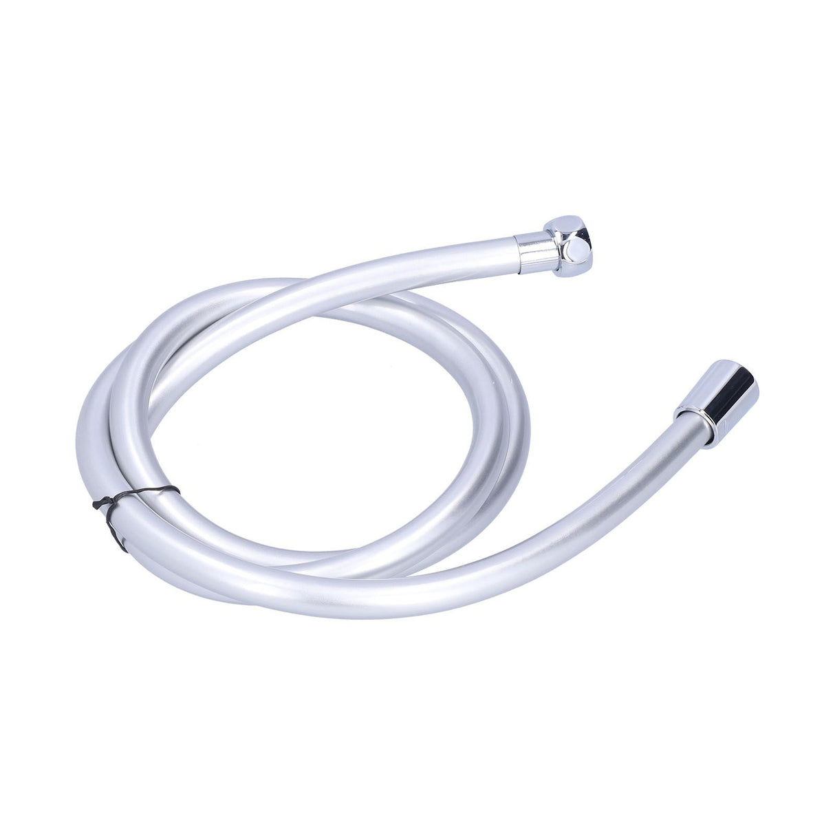 PVC Shower Hose 1.5m Shower Head Hose Water Heater Hose Smooth Explosion Proof Silver for Bathroom