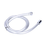 PVC Shower Hose 1.5m Shower Head Hose Water Heater Hose Smooth Explosion Proof Silver for Bathroom