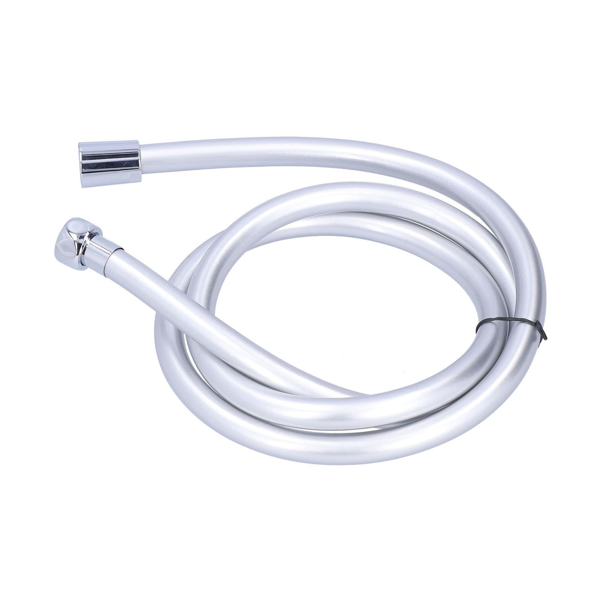PVC Shower Hose 1.5m Shower Head Hose Water Heater Hose Smooth Explosion Proof Silver for Bathroom