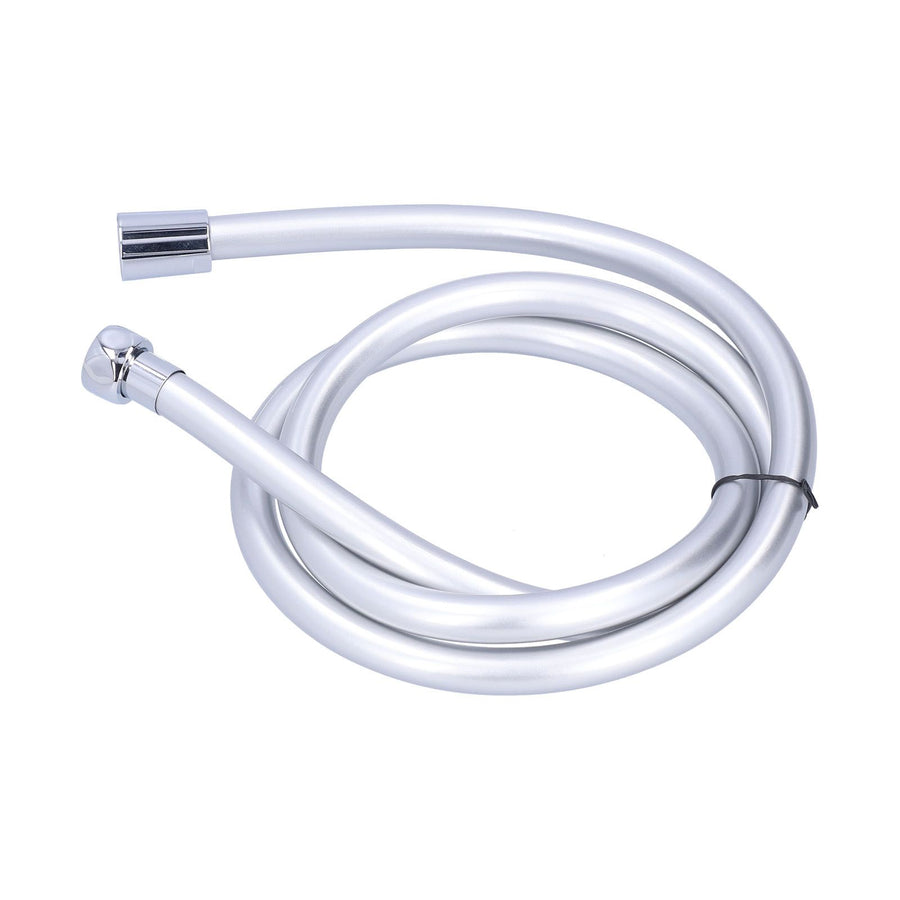 PVC Shower Hose 1.5m Shower Head Hose Water Heater Hose Smooth Explosion Proof Silver for Bathroom
