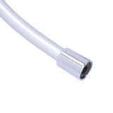 PVC Shower Hose 1.5m Shower Head Hose Water Heater Hose Smooth Explosion Proof Silver for Bathroom - Extra Image