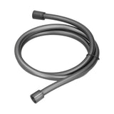 PVC Shower Hose 1.5m Handheld Shower Hose Smooth and Anti Entanglement Durable Shower Tube Grey for Bathroom
