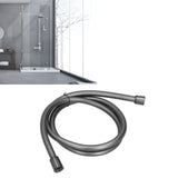 PVC Shower Hose 1.5m Handheld Shower Hose Smooth and Anti Entanglement Durable Shower Tube Grey for Bathroom - Extra Image