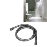 PVC Shower Hose 1.5m Handheld Shower Hose Smooth and Anti Entanglement Durable Shower Tube Grey for Bathroom