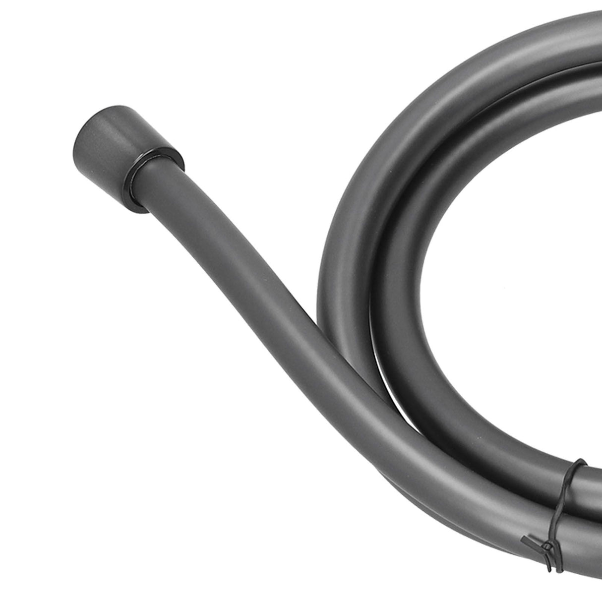 PVC Shower Hose 1.5m Handheld Shower Hose Smooth and Anti Entanglement Durable Shower Tube Grey for Bathroom