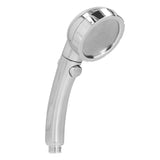 Shower Head Portable Handheld 360 Degree Rotating Three Modes Pressure One Button Water Stop Shower