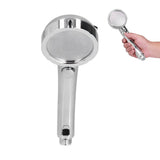 Shower Head Portable Handheld 360 Degree Rotating Three Modes Pressure One Button Water Stop Shower - Extra Image