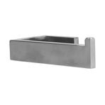 Towel Bar Quadrate Design Stainless Steel Rack Modern Style Bath Accessories for Kitchen Hotel