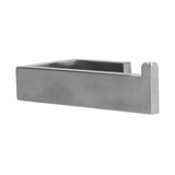 Towel Bar Quadrate Design Stainless Steel Rack Modern Style Bath Accessories for Kitchen Hotel - 45-Degree Angle