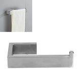 Towel Bar Quadrate Design Stainless Steel Rack Modern Style Bath Accessories for Kitchen Hotel - Extra Image