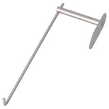 Plastic Wrap Rack Stainless Steel Wall Mounted Paper Towel Rack Paper Roll Holder for Kitchen Bathroom - Low Angle