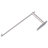 Plastic Wrap Rack Stainless Steel Wall Mounted Paper Towel Rack Paper Roll Holder for Kitchen Bathroom - Extra Image