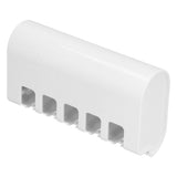 Wall Mounted Toothbrush Holder Detachable Toothbrush Organizer for Bathroom Home Hotel
