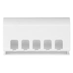 Wall Mounted Toothbrush Holder Detachable Toothbrush Organizer for Bathroom Home Hotel